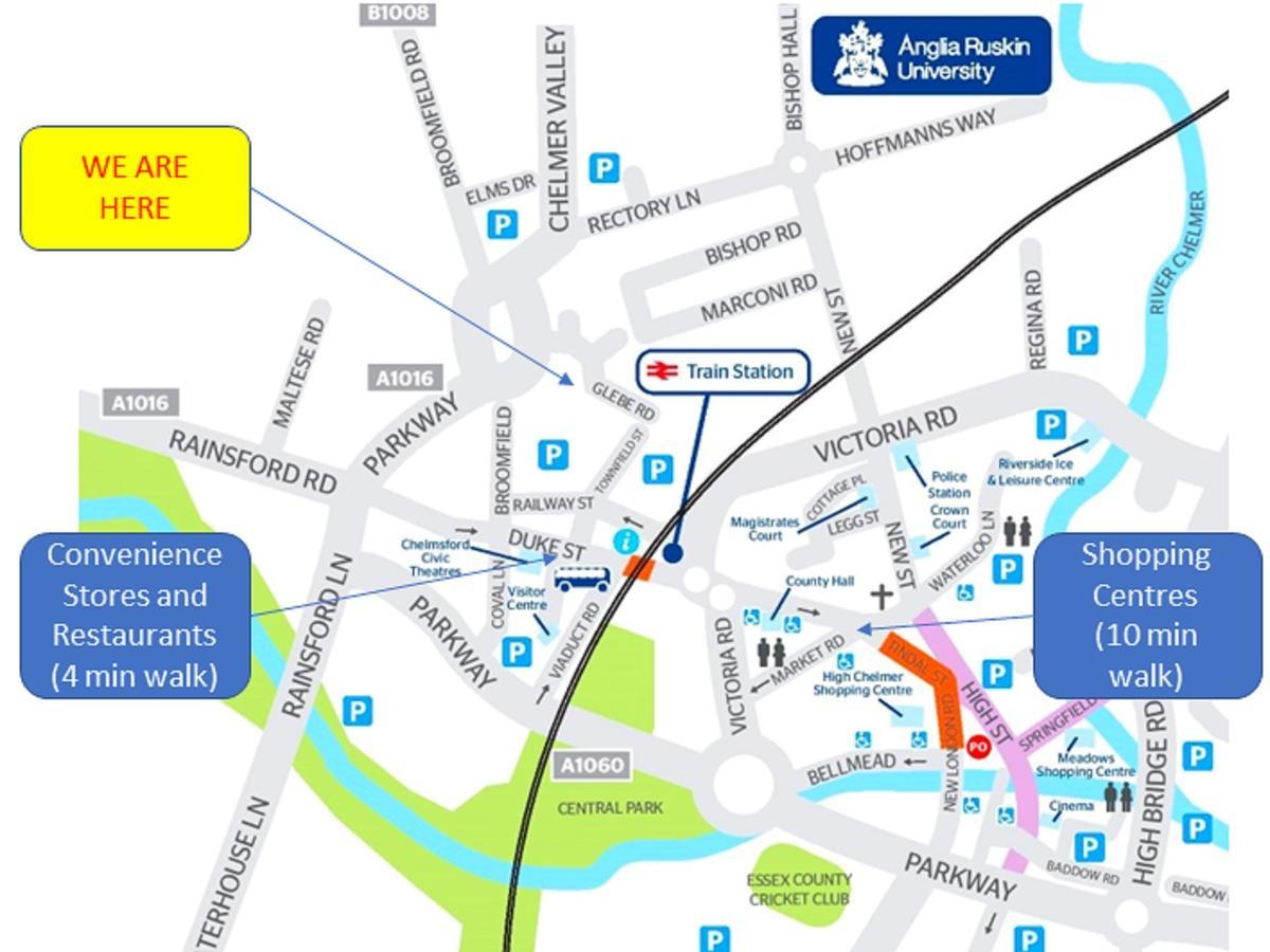 Kohinoor Serviced Apartments Chelmsford Værelse billede